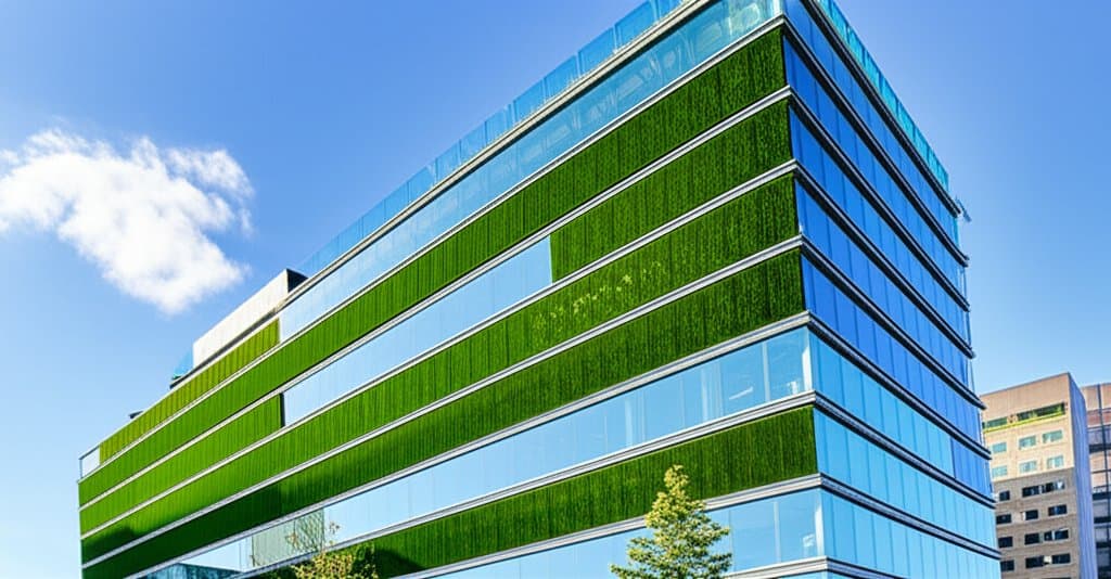 Featured image for Algae Facades Cut Building Energy Use by 30 Percent