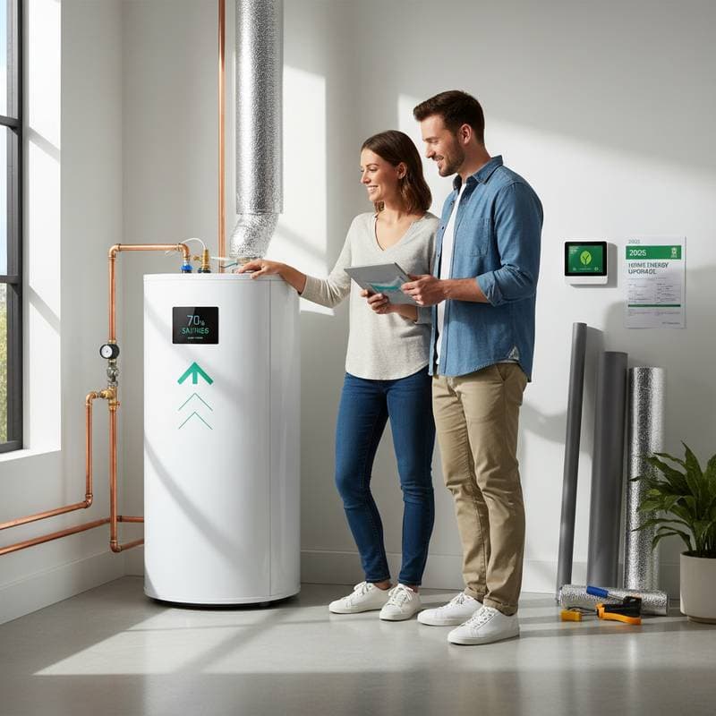 Featured image for Heat Pump Water Heaters Cut Your Bills by 70%