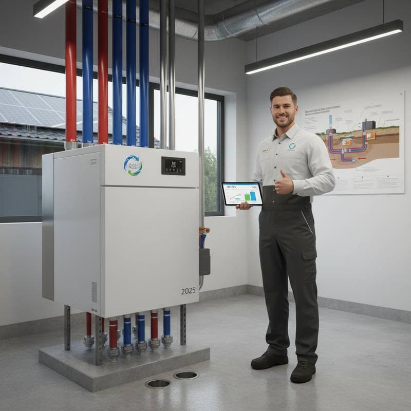 Featured image for Geothermal HVAC Now Half the Price: What Changed