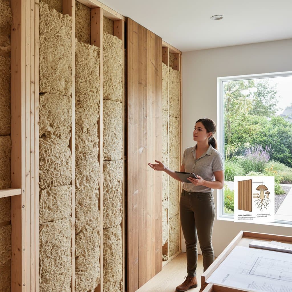 Featured image for Mycelium Insulation: Nature's Answer to Green Building