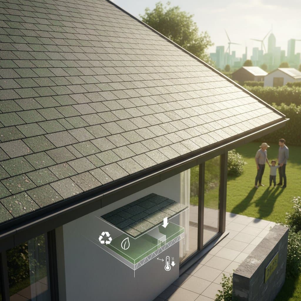 Featured image for Recycled Shingles Cut Waste and Outlast Asphalt