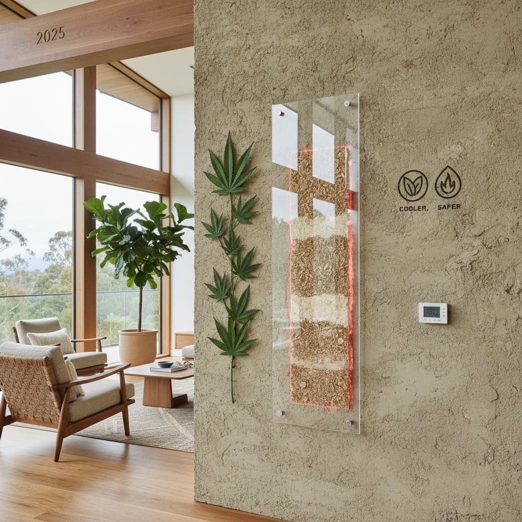Featured image for Hempcrete Walls That Won't Burn or Mold