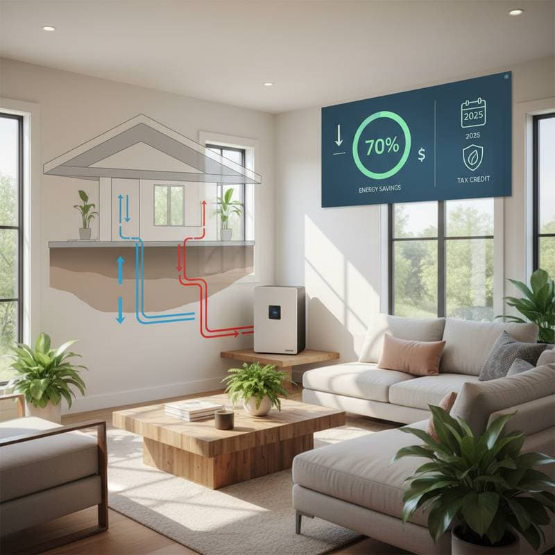 Featured image for Geothermal Systems Cut Home Energy Bills 70 Percent