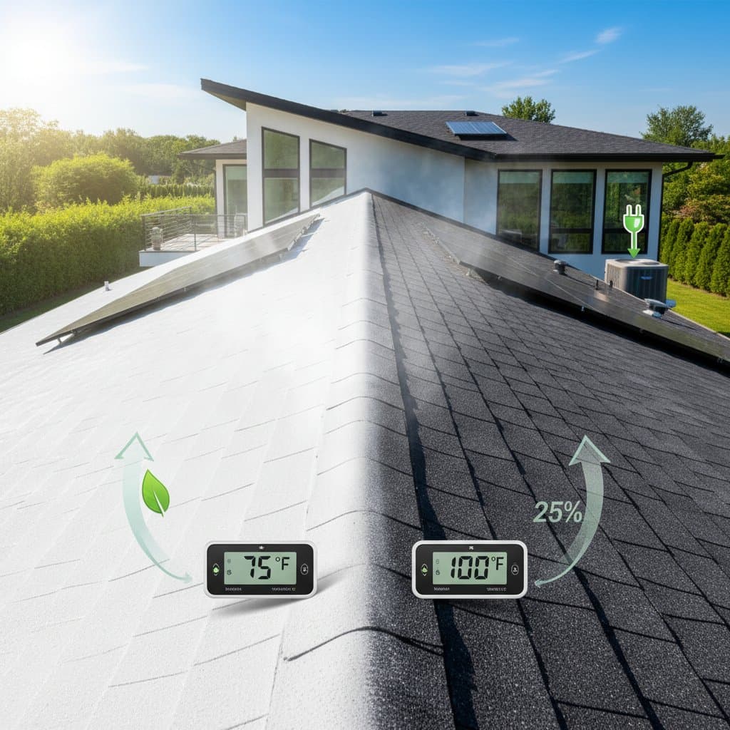 Featured image for Cool Roofs Cut AC Costs 25% in Summer Heat