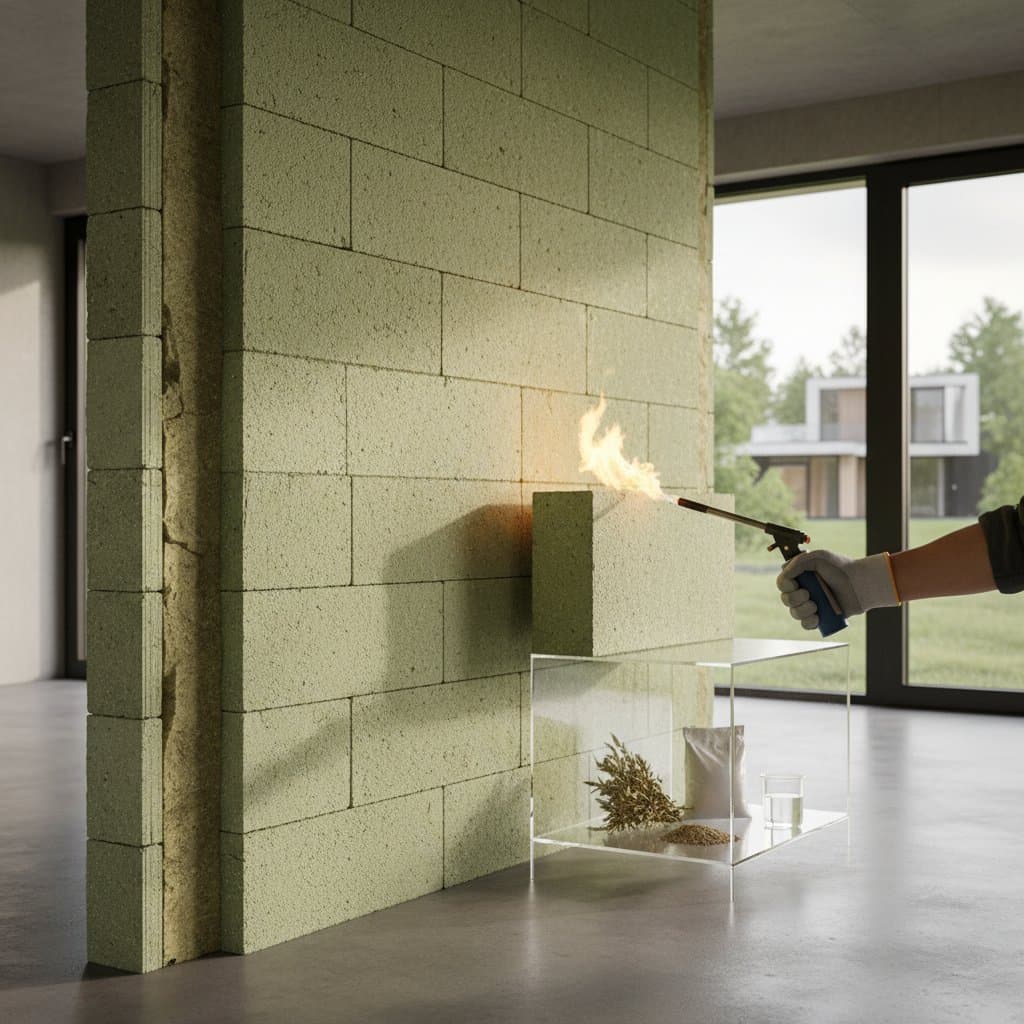 Featured image for Hempcrete: The Plant-Based Insulation That Won't Burn