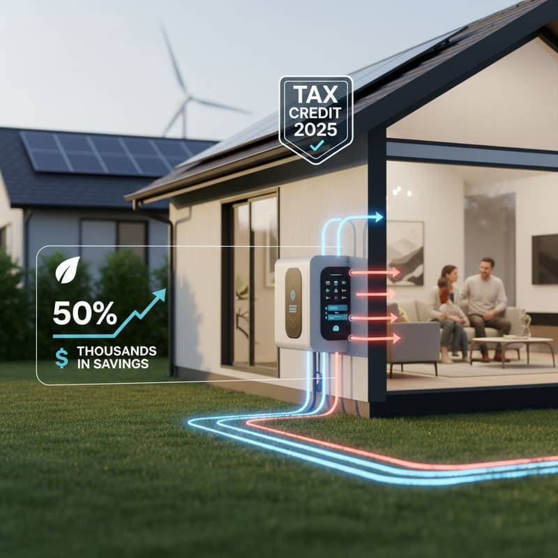 Featured image for Record Geothermal Tax Credits Cut Heat Pump Costs