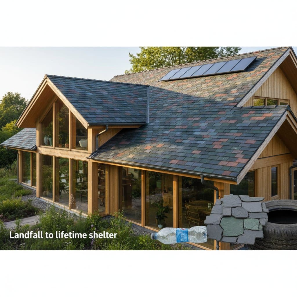 Featured image for Recycled Roofs: From Landfill to Lifetime Shelter