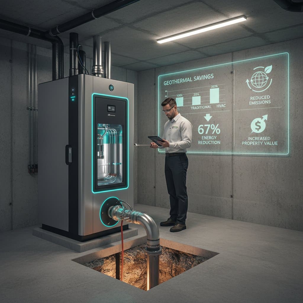 Featured image for Geothermal HVAC Cuts Energy Bills by Two-Thirds