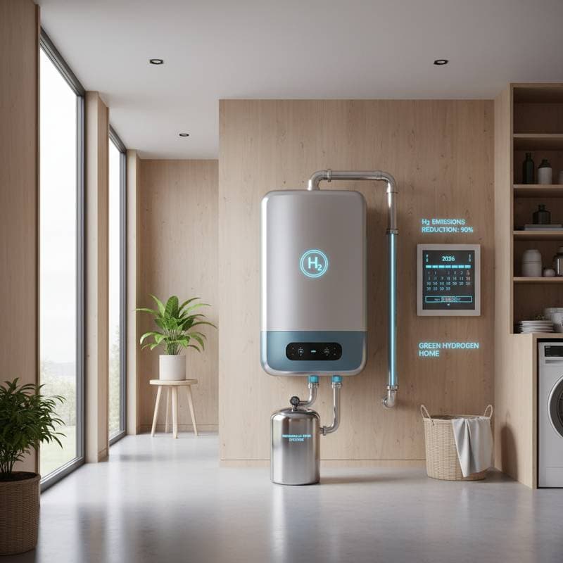 Featured image for Hydrogen Boilers Cut Home Emissions by 90% in 2026