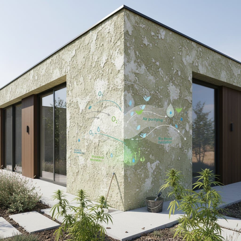 Featured image for Hempcrete Walls That Remove Carbon While Insulating