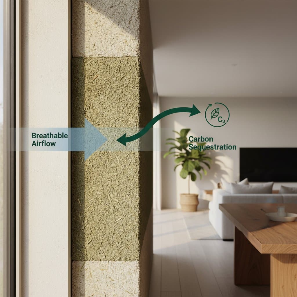 Featured image for Hempcrete Walls Breathe and Lock Away Carbon