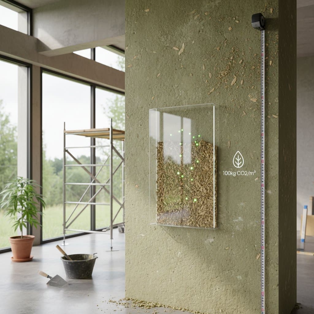 Featured image for Hempcrete Walls Store 100kg Carbon Per Cubic Meter