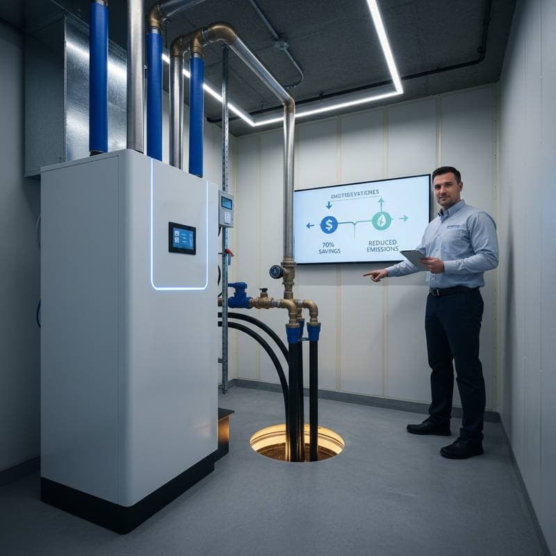 Featured image for Geothermal HVAC Cuts Energy Bills Up to 70 Percent