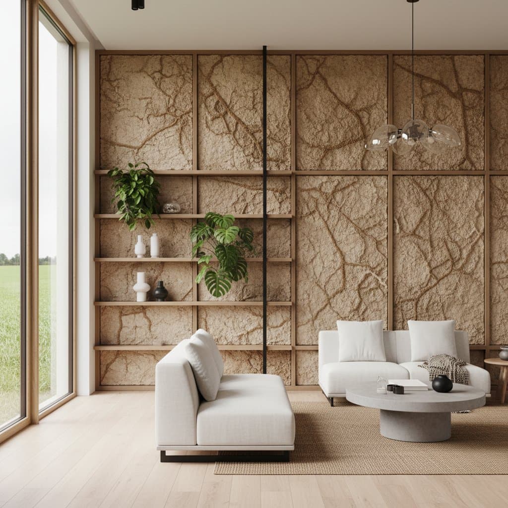 Featured image for Mushroom Insulation Grows Homes from Agricultural Waste