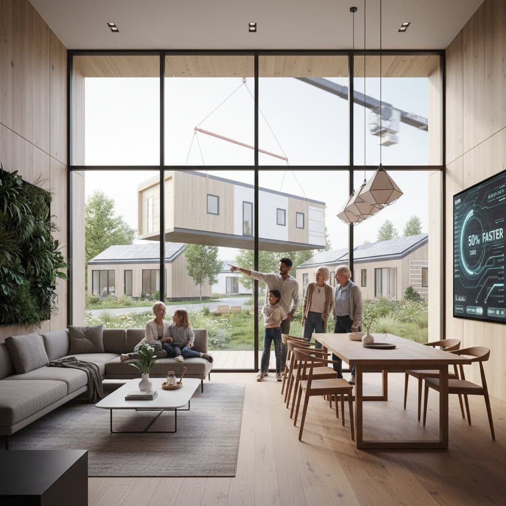 Featured image for Modular Homes Cut Construction Time in Half by 2026