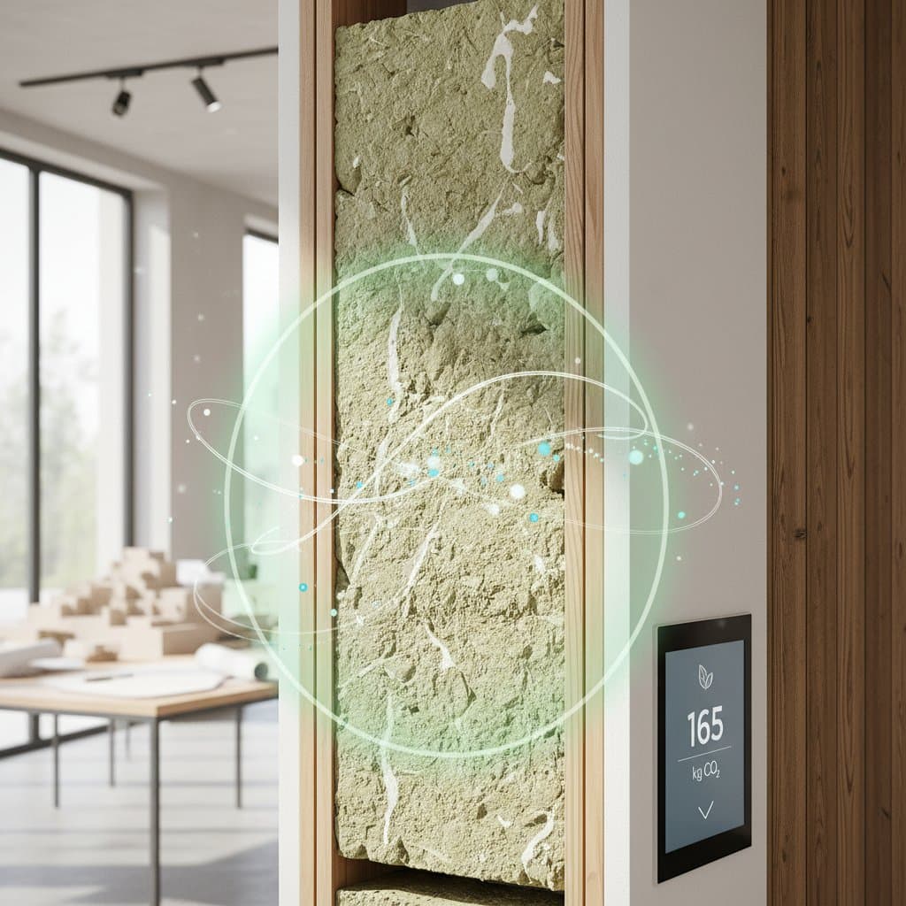 Featured image for Hempcrete Sequesters 165kg CO₂ Per Cubic Meter