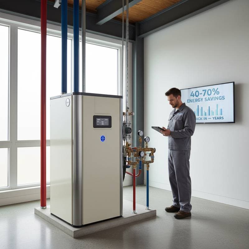 Featured image for Geothermal HVAC Pays Back in 5 Years with 40-70% Savings