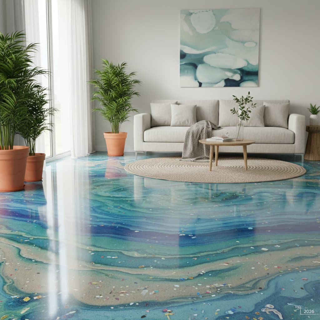Featured image for Ocean Plastic Flooring: Beautiful Surfaces From Marine Waste