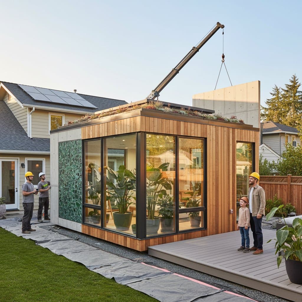 Featured image for Modular Additions Cut Construction Time in Half