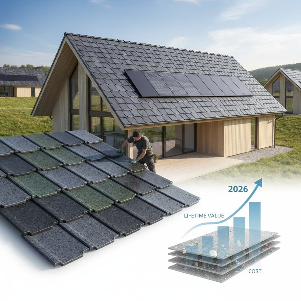 Featured image for Why Recycled Plastic Roofs Cost Less Than Tile