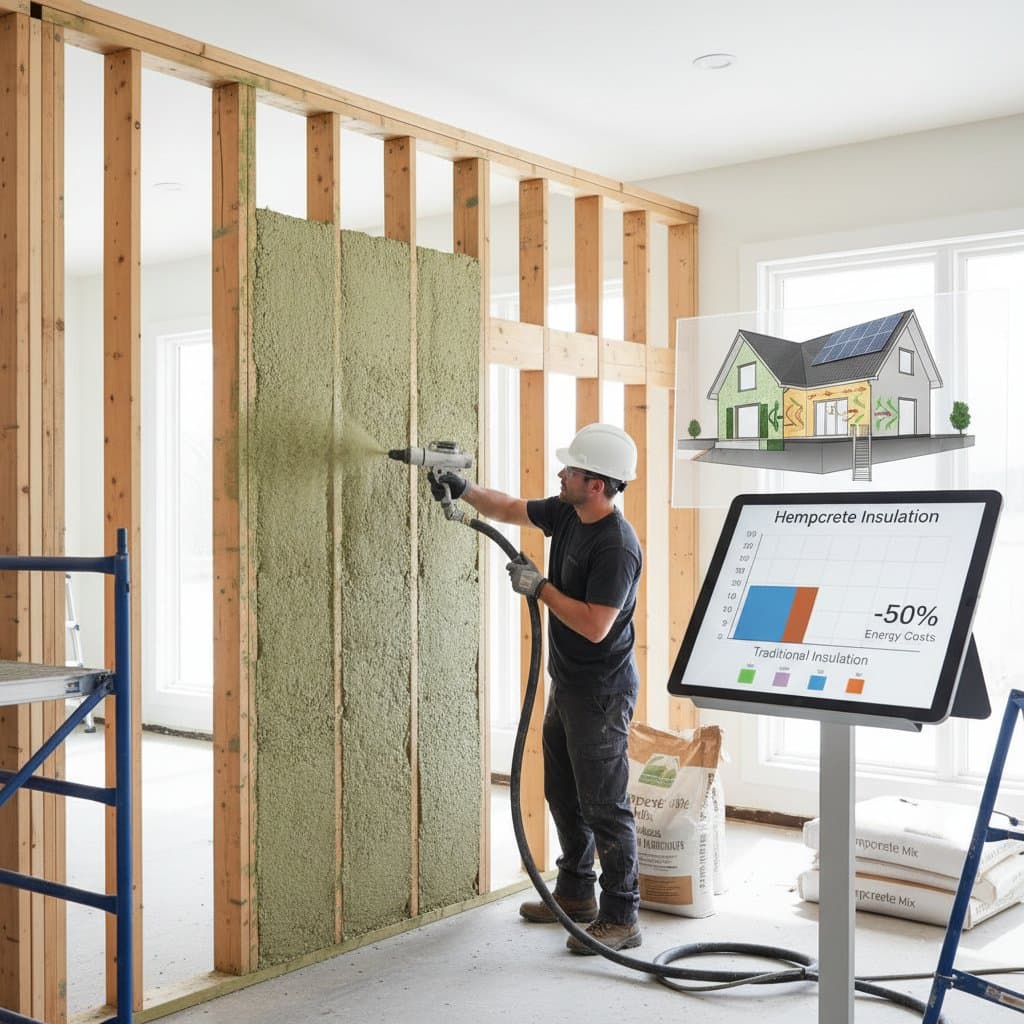 Featured image for Hempcrete Cuts Energy Bills in Half With Natural Insulation
