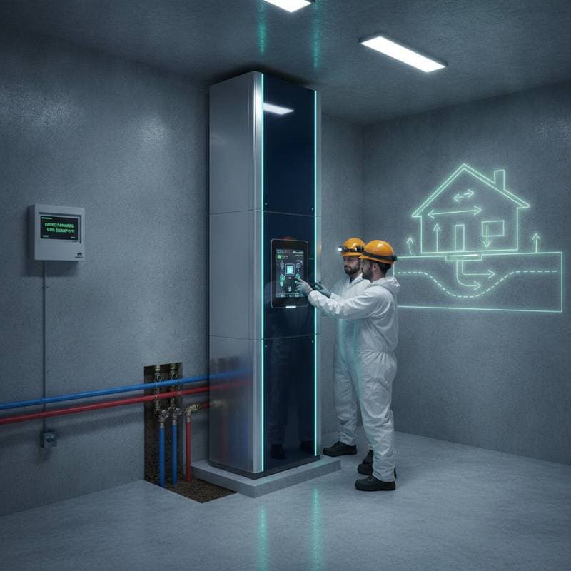 Featured image for Geothermal Retrofits Cut Energy Bills 65% in 2026