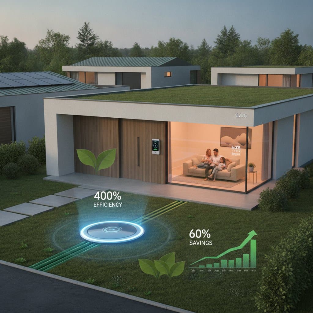 Featured image for Geothermal Systems Now 60% Cheaper With 400% Efficiency