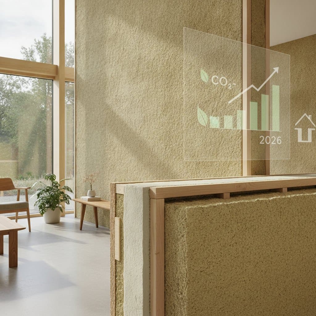 Featured image for Hempcrete Walls Store More Carbon Than They Emit