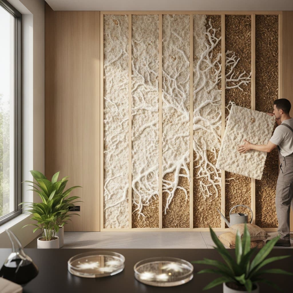 Featured image for Mycelium Insulation Grows Into Your Walls Like Nature's Foam