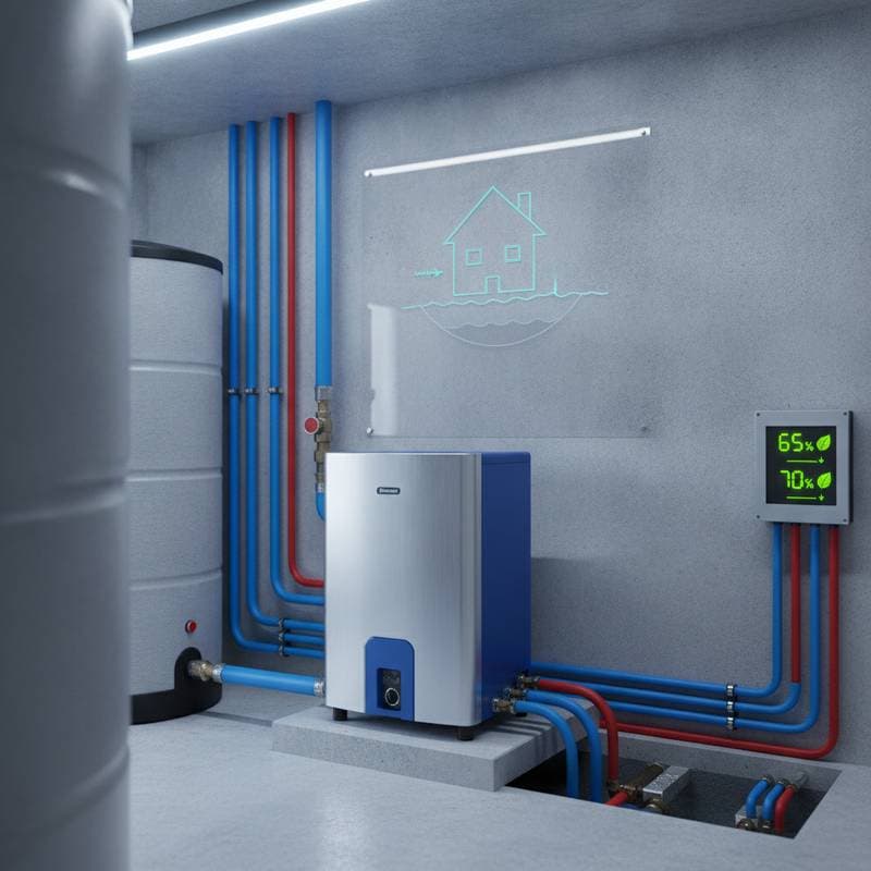 Featured image for Geothermal Heat Pumps Slash Heating Bills 65%