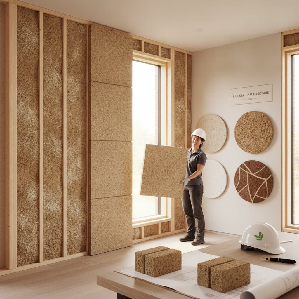 Featured image for Mycelium Insulation Grows From Fungi, Not Factories