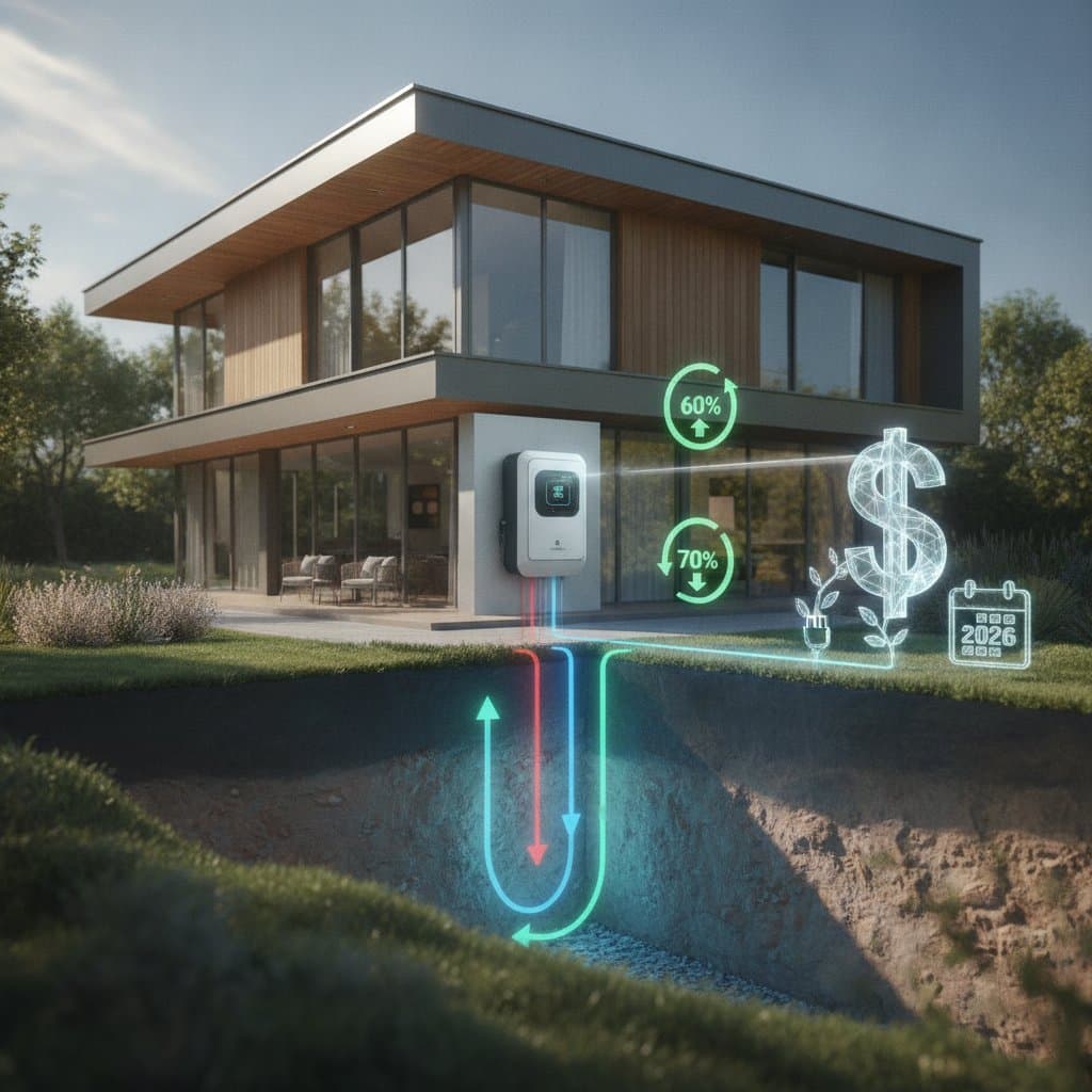 Featured image for Save 60% on Geothermal HVAC with Federal Tax Credits