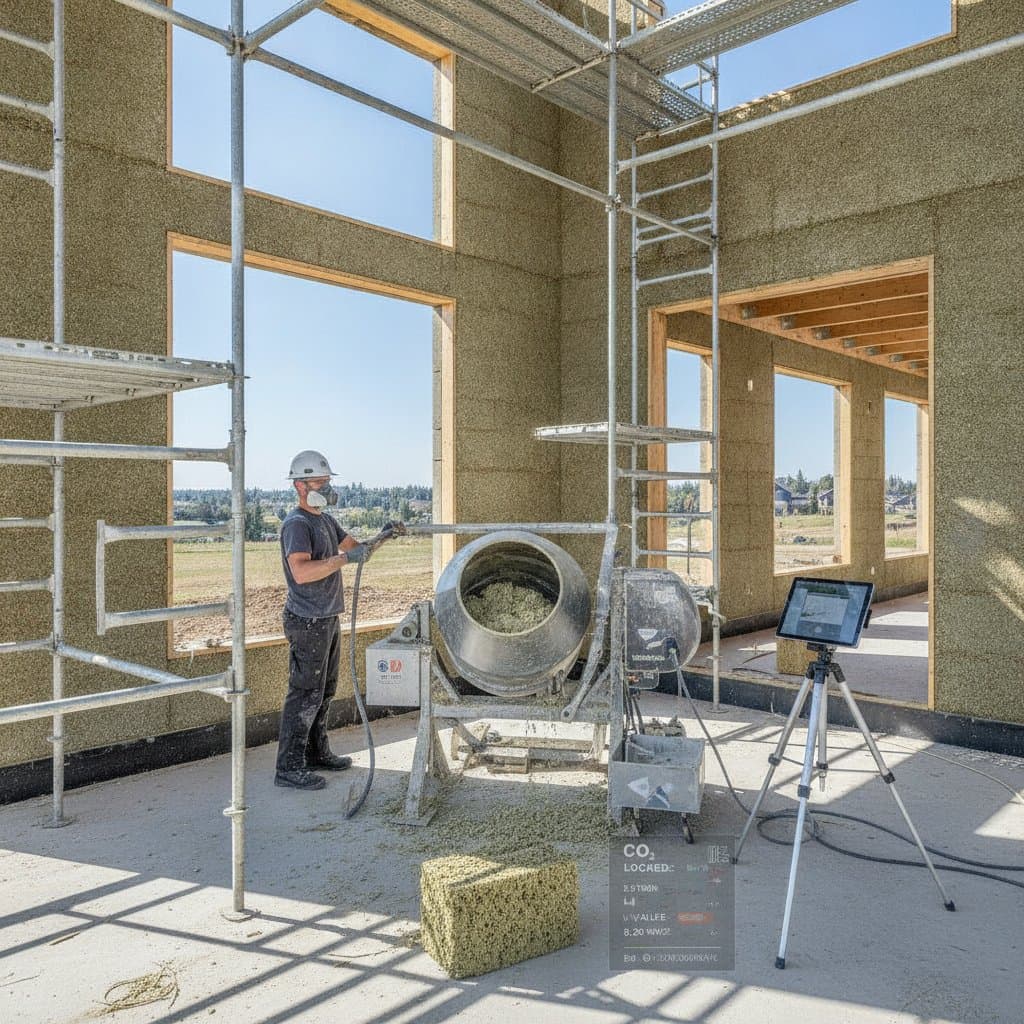 Featured image for Hempcrete Walls Lock Carbon While Cutting Energy Bills