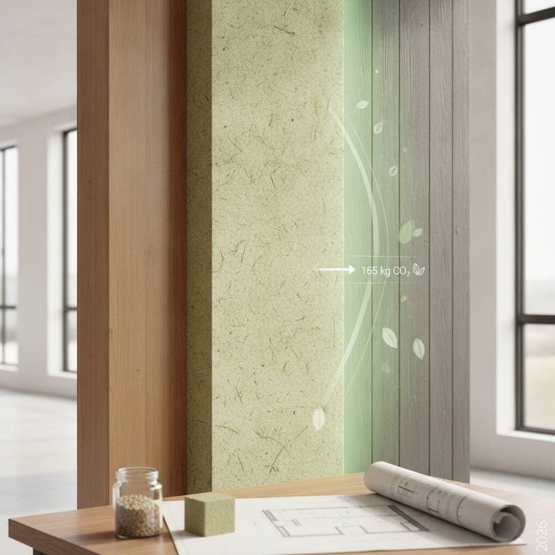 Featured image for Hempcrete Walls That Capture Carbon While You Live