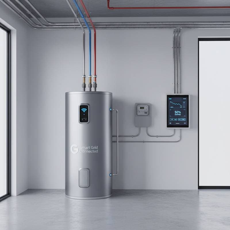 Featured image for Grid Water Heaters Cut Energy Bills in Half by 2025
