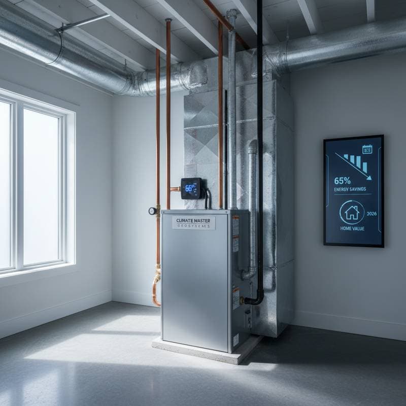 Featured image for Geothermal HVAC Cuts Energy Bills 65% by 2026