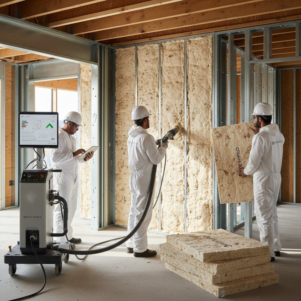 Featured image for Mushroom Insulation Cuts Energy Bills 20-30 Percent
