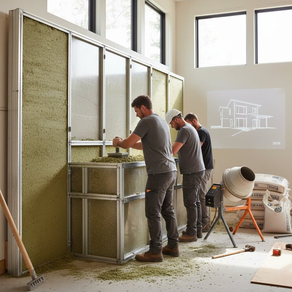 Featured image for Hempcrete Walls Cut Energy Bills While Storing Carbon