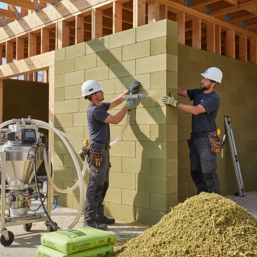 Featured image for Hempcrete Walls Absorb Carbon While Cutting Energy Costs
