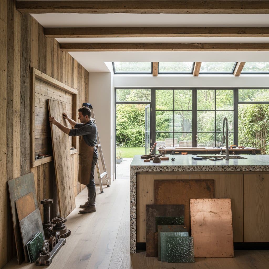 Featured image for Reclaimed Materials: and Sustainability in Eco-Conscious Remodeling