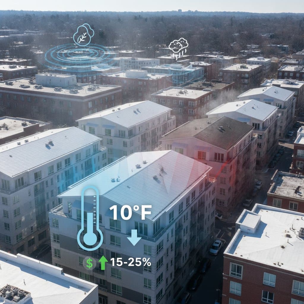 Featured image for Cool Roofs Drop Indoor Temps 10 Degrees Without AC
